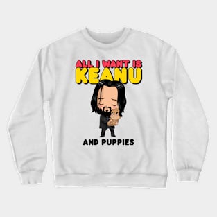 Keanu Reeves Fan Cute Crewneck Sweatshirt